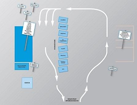 Informationskarta Boxholms återvinningscentral